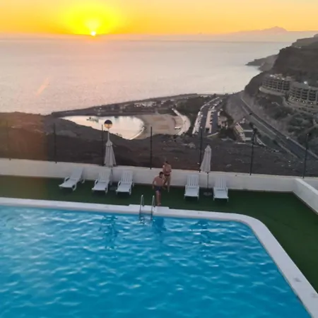 Apartment Puerto Rico, Balkon Amadores, Sea And Tenerife View Mogan